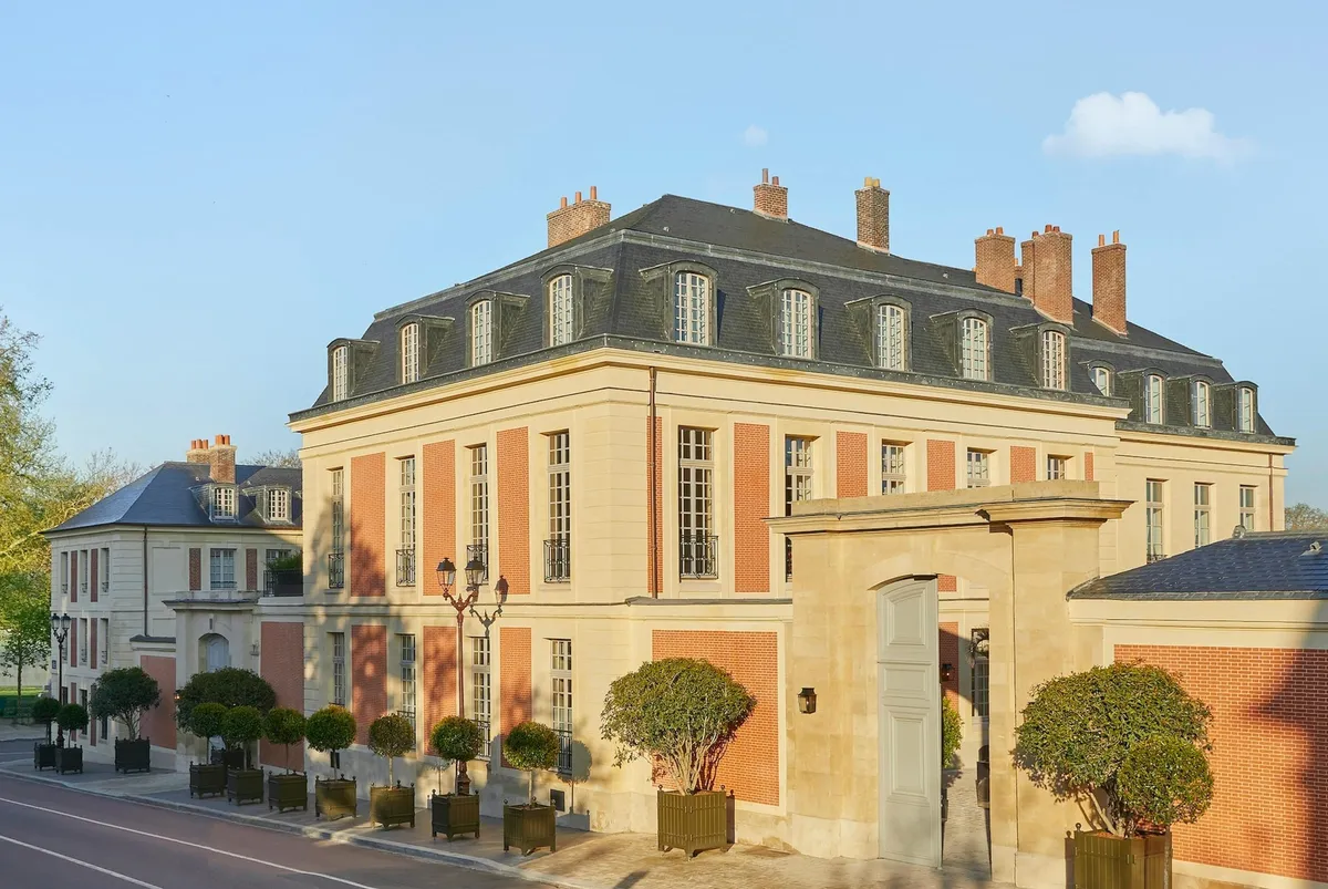 Airelles Chateau de Versailles Grand Controle wedding hotel exterior