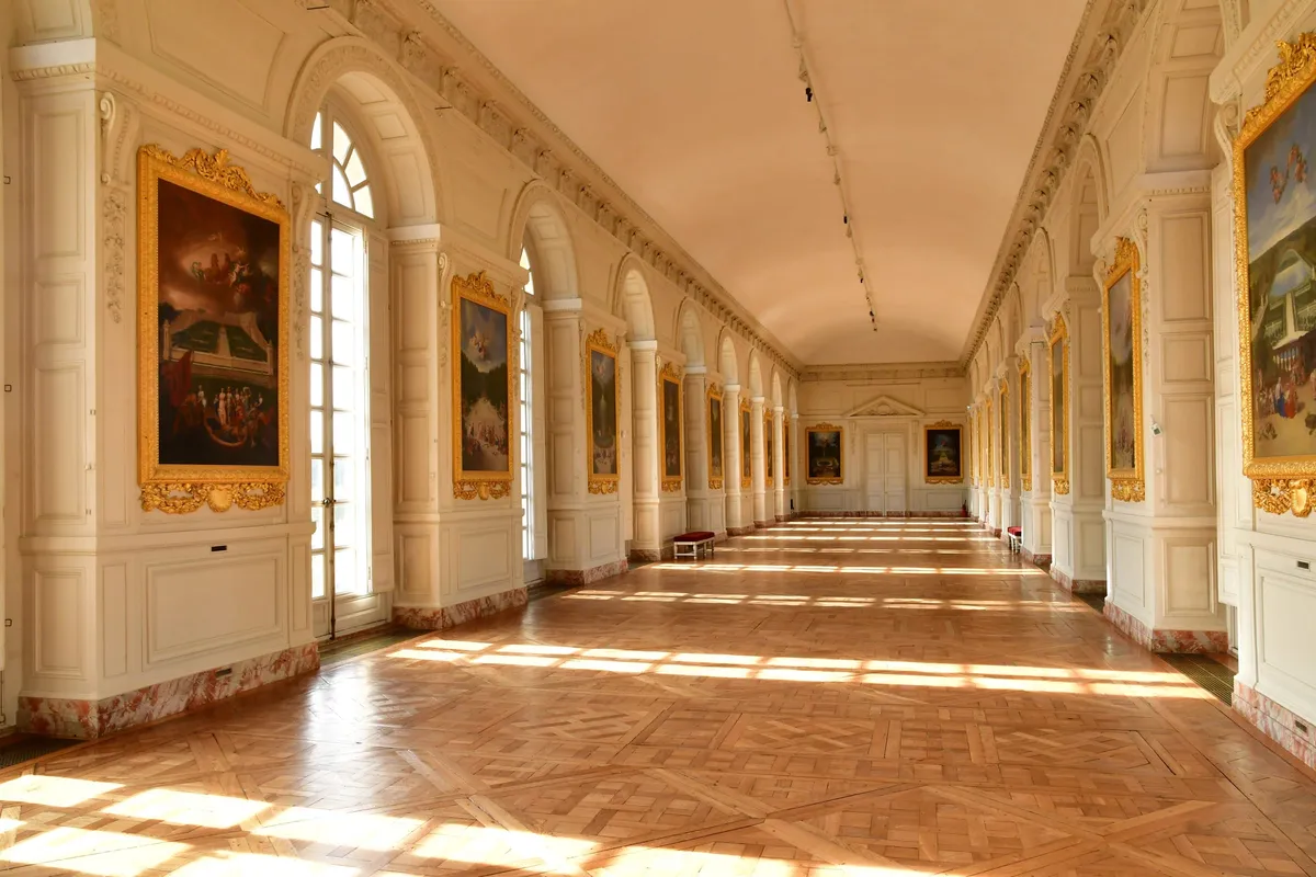 Palace of Versailles wedding venue the Cotelle Gallery at the Grand Trianon