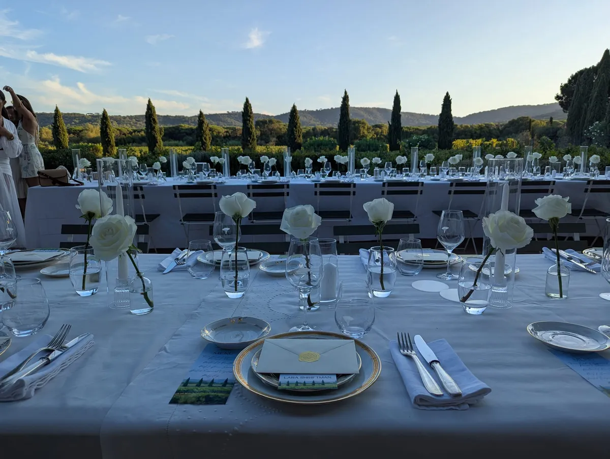 Vineyard wedding in Saint-Tropez