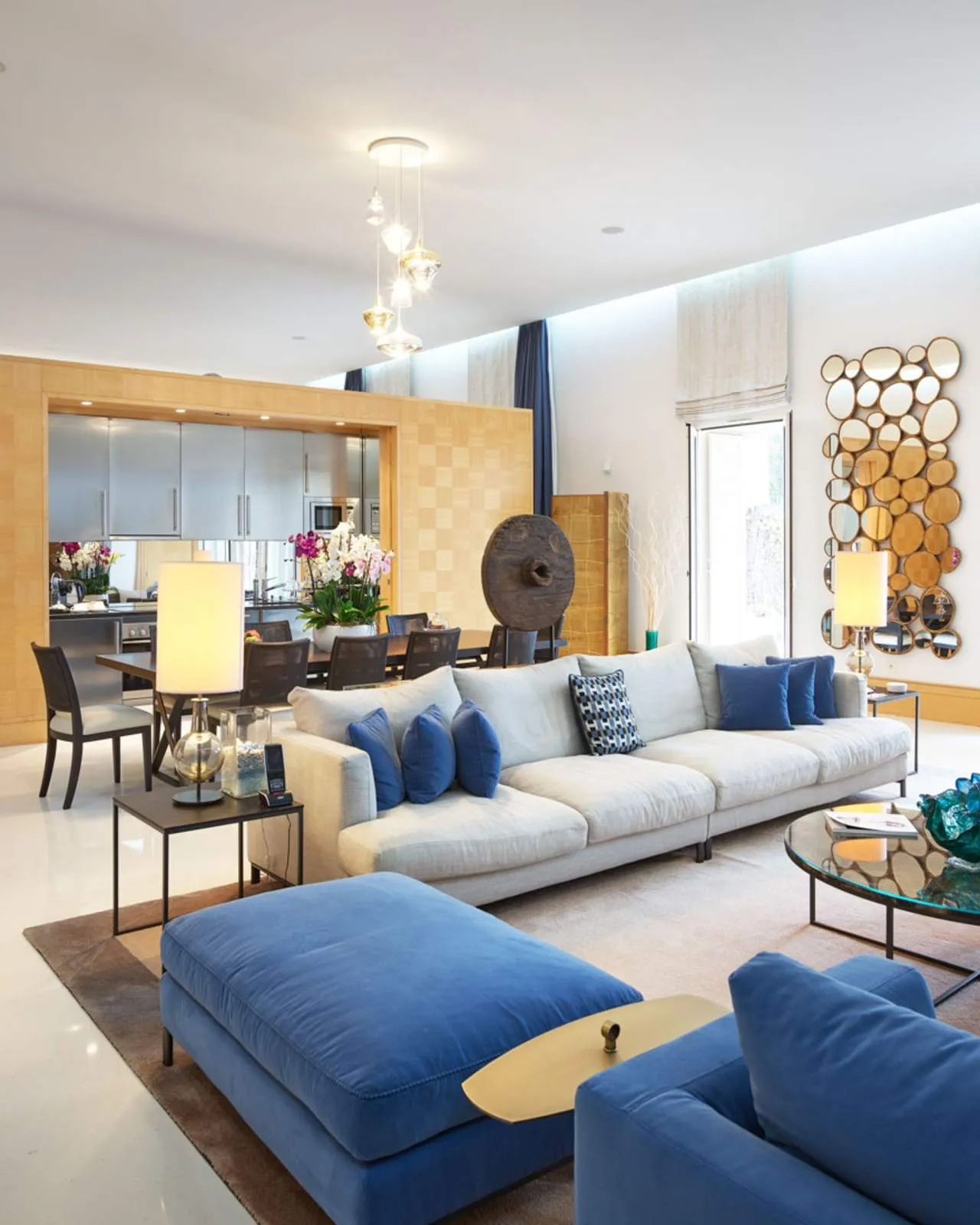 Cap Estel wedding accommodation suite living room