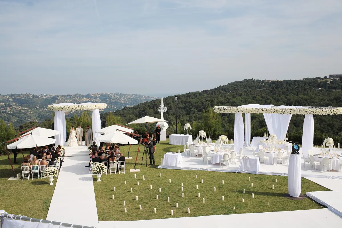 chateau de saint jeannet wedding