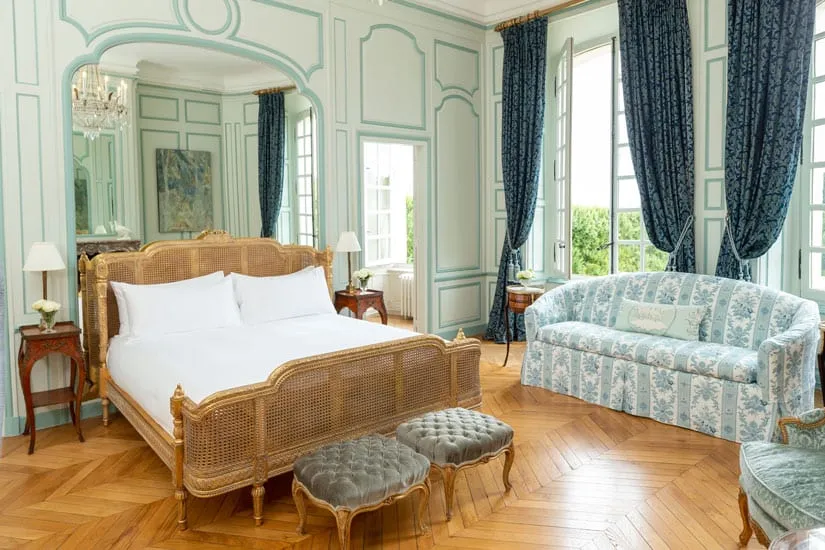 chateau du grand luce wedding rooms