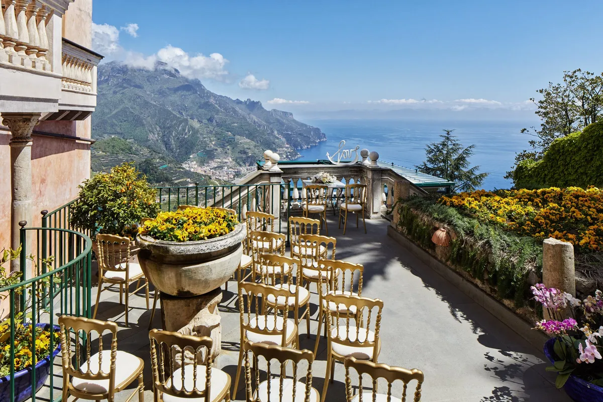 wedding at palazzo avino