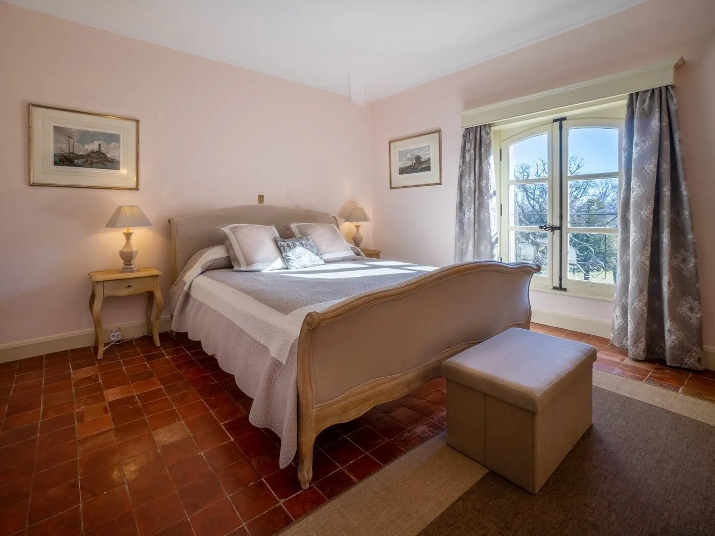Chateau de Tourreau wedding rooms