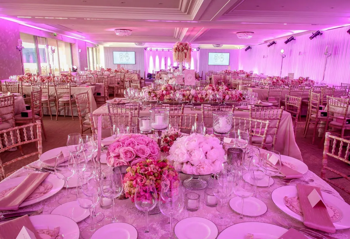 Hotel du Cap Eden Roc wedding reception
