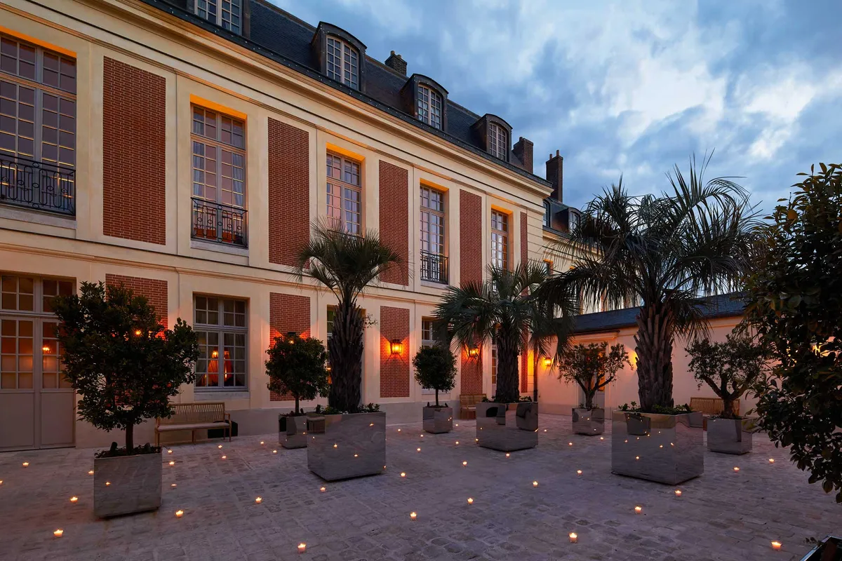 Airelles Chateau de Versailles Grand Controle wedding accommodation bedroom