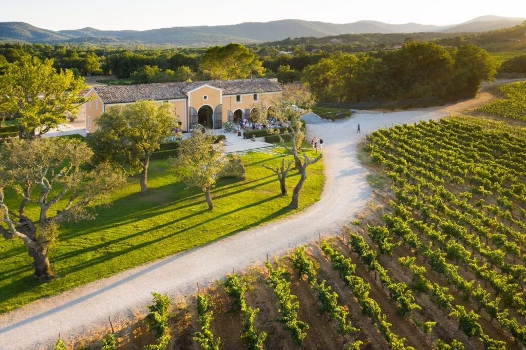 Saint Tropez vineyard wedding