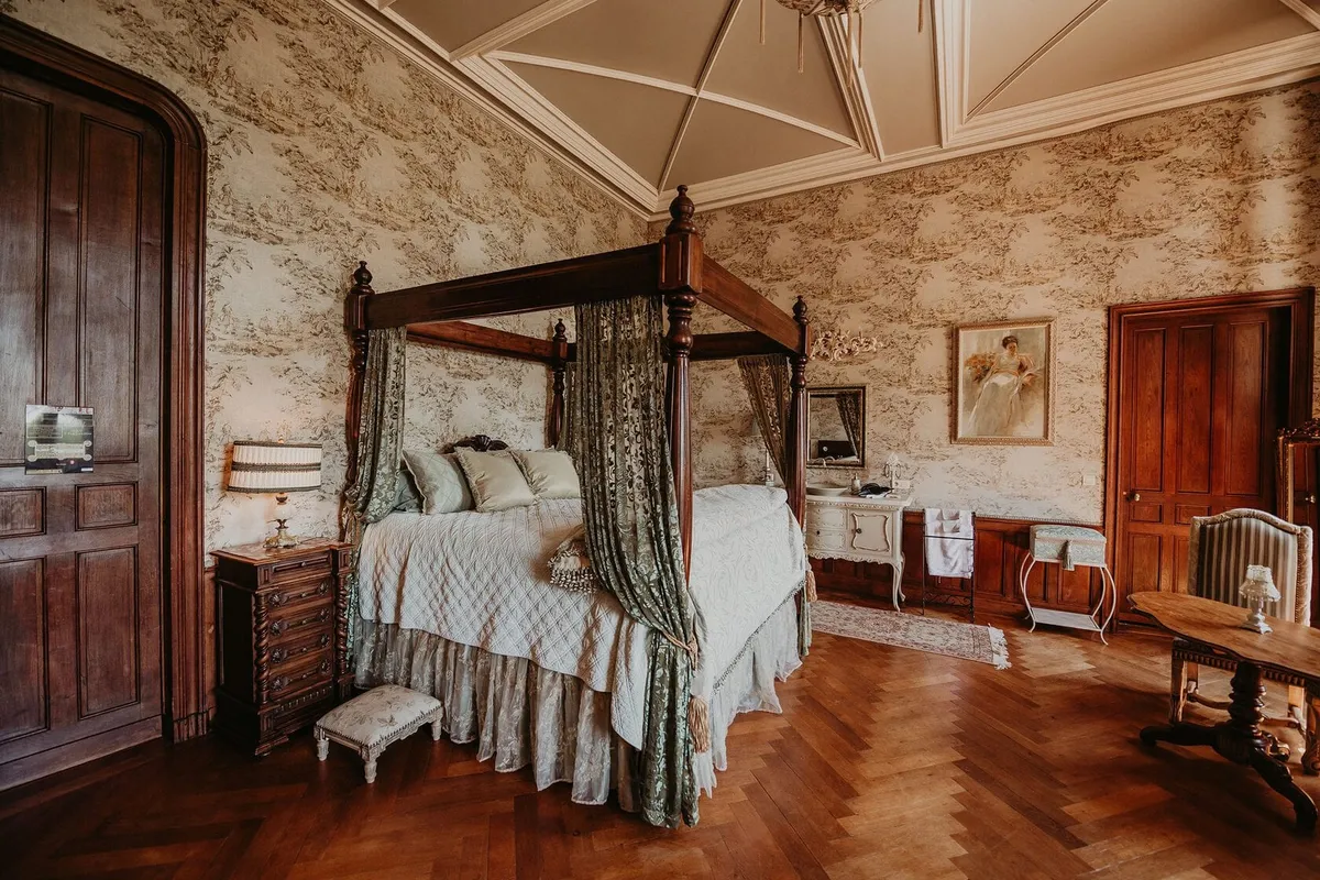 chateau de challain wedding rooms