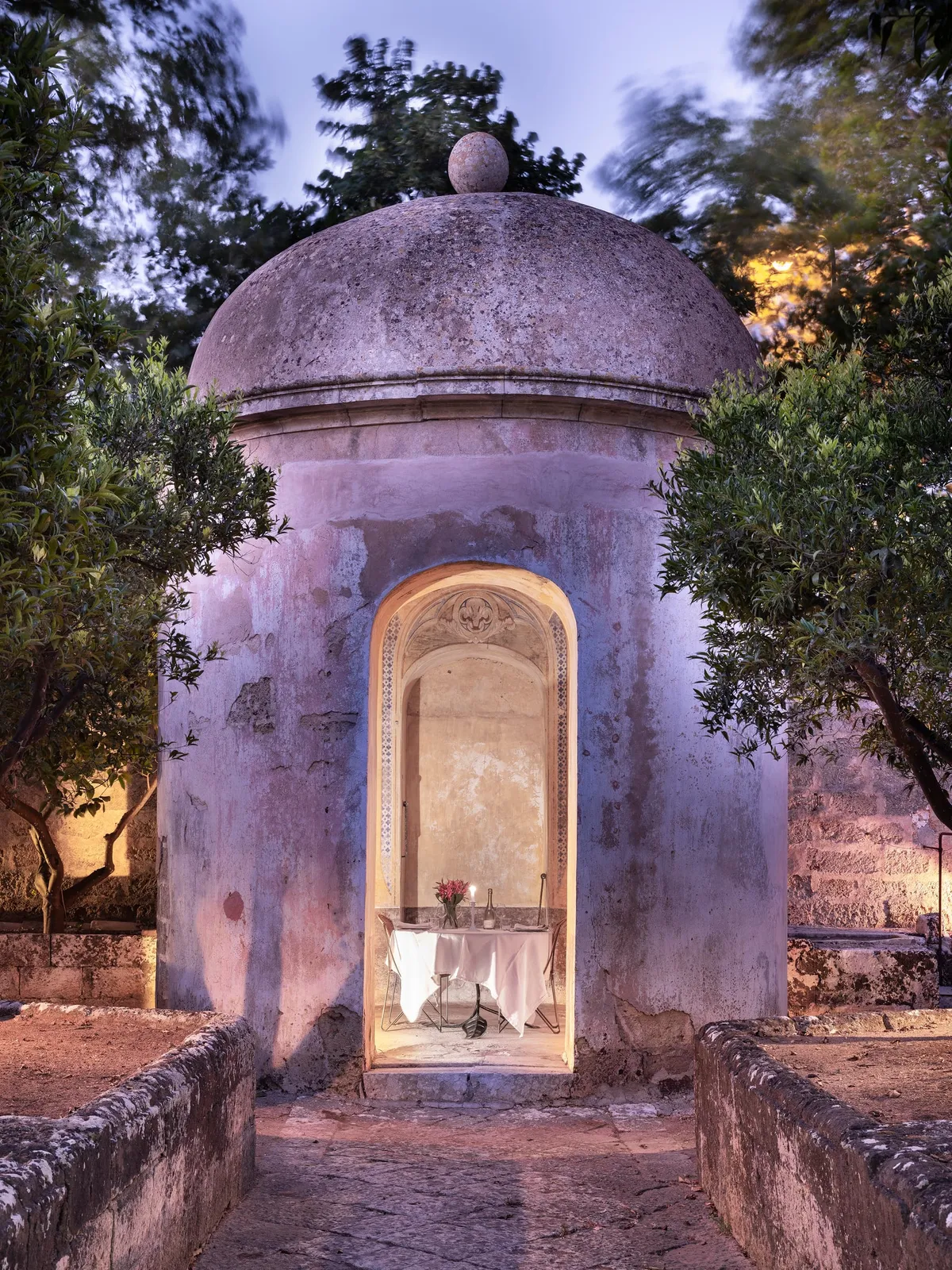 palazzo daniele courtyard wedding