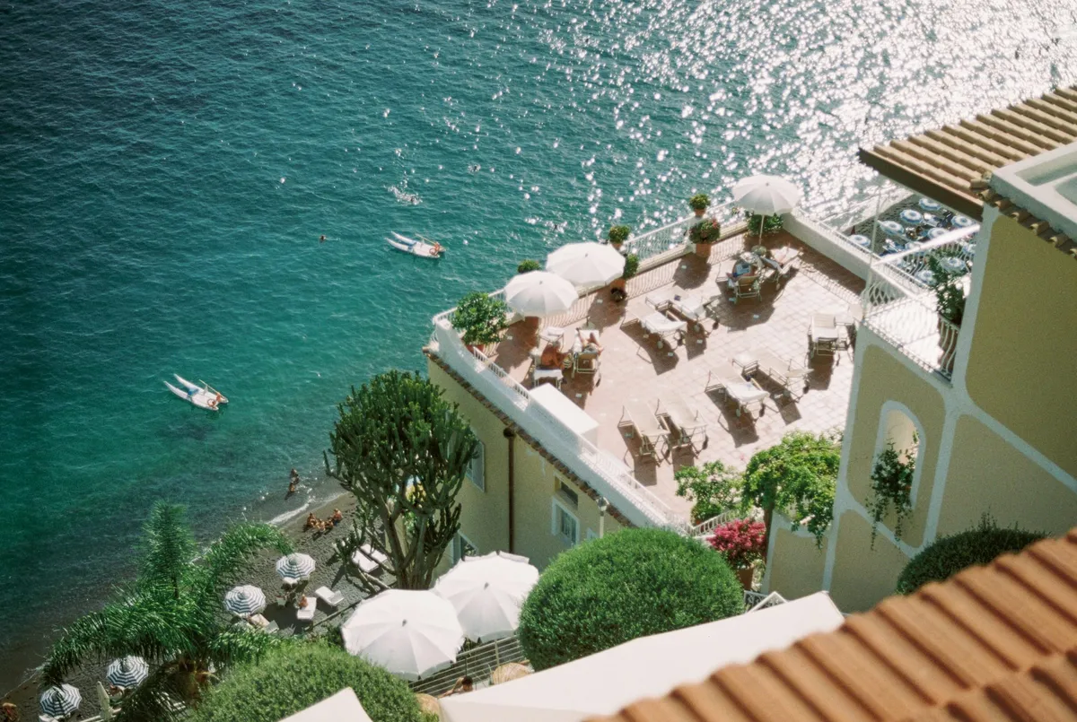 positano wedding terrace