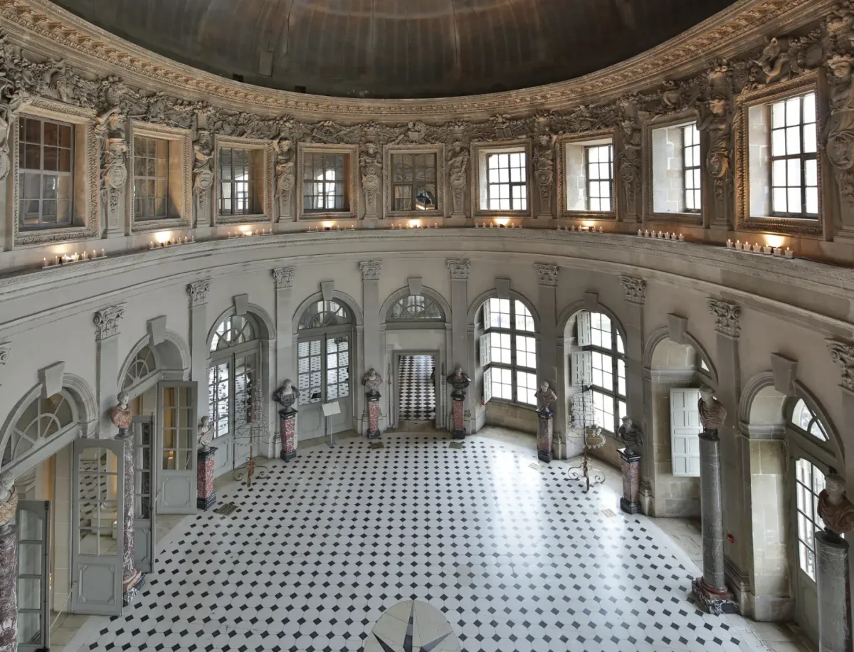 vaux le vicomte intérieur