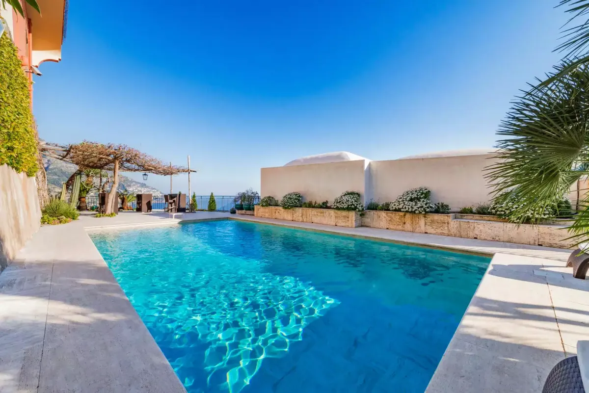 villa magia positano infinity pool