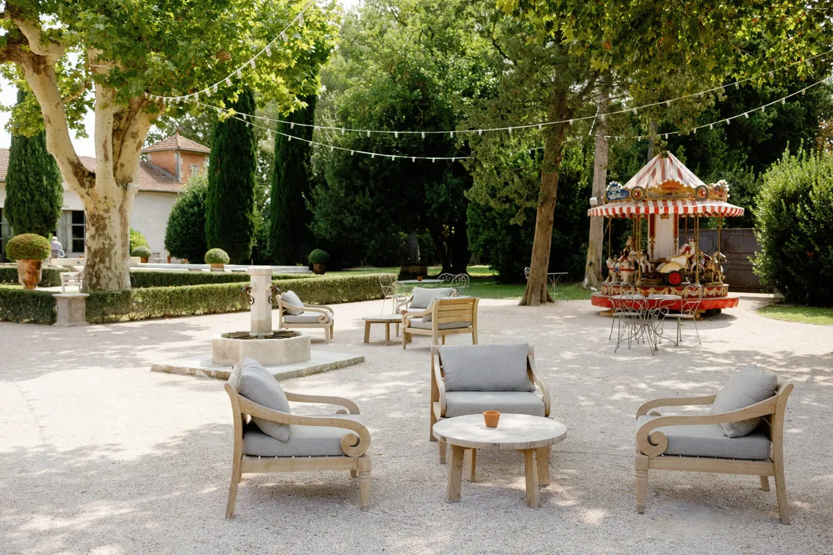 wedding at mas d'arvieux