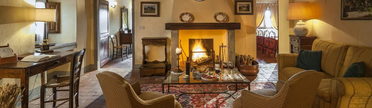 Castello di Spaltenna wedding rooms