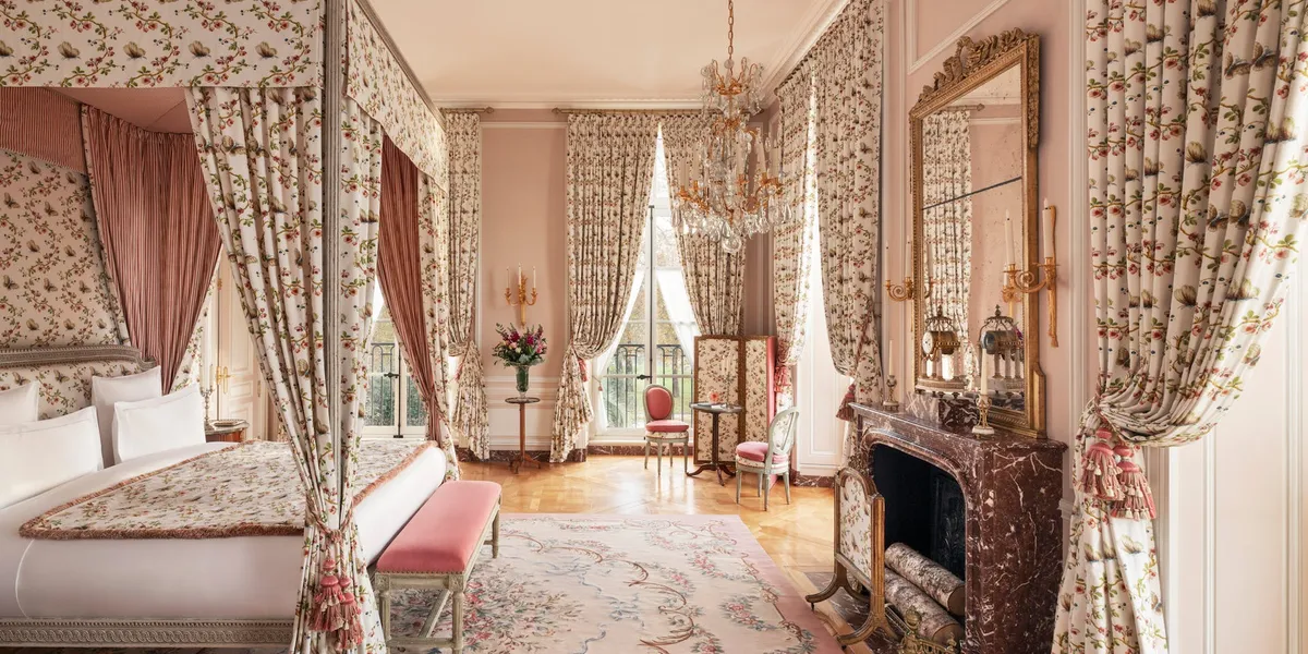 Airelles Chateau de Versailles Grand Controle wedding accommodation suite