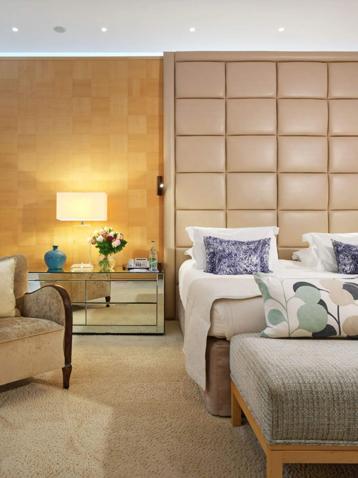 Cap Estel wedding accommodation twin bedroom