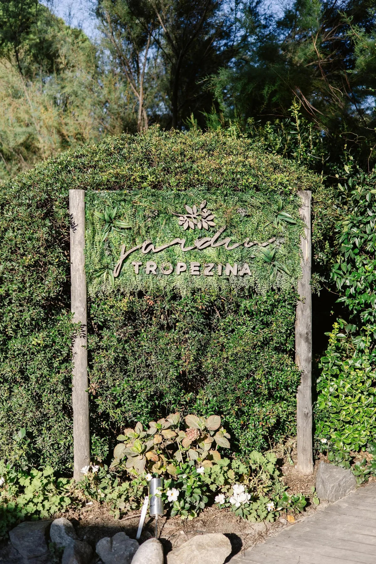 Jardin Tropezina on Pampelonne beach Saint Tropez