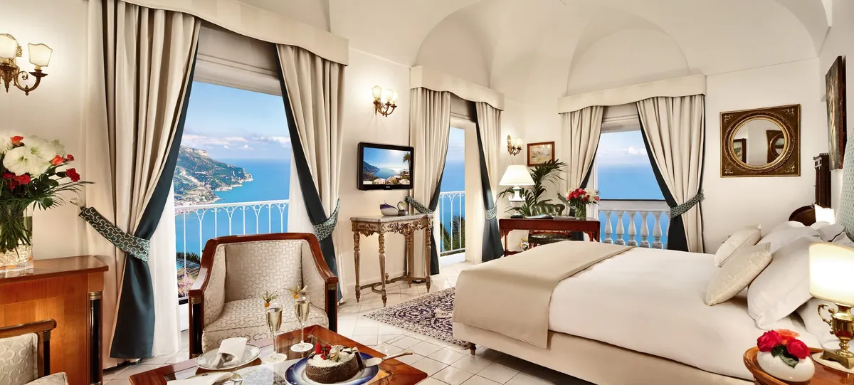 palazzo avino junior suite wedding