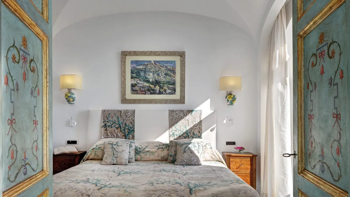 santa caterina amalfi wedding rooms