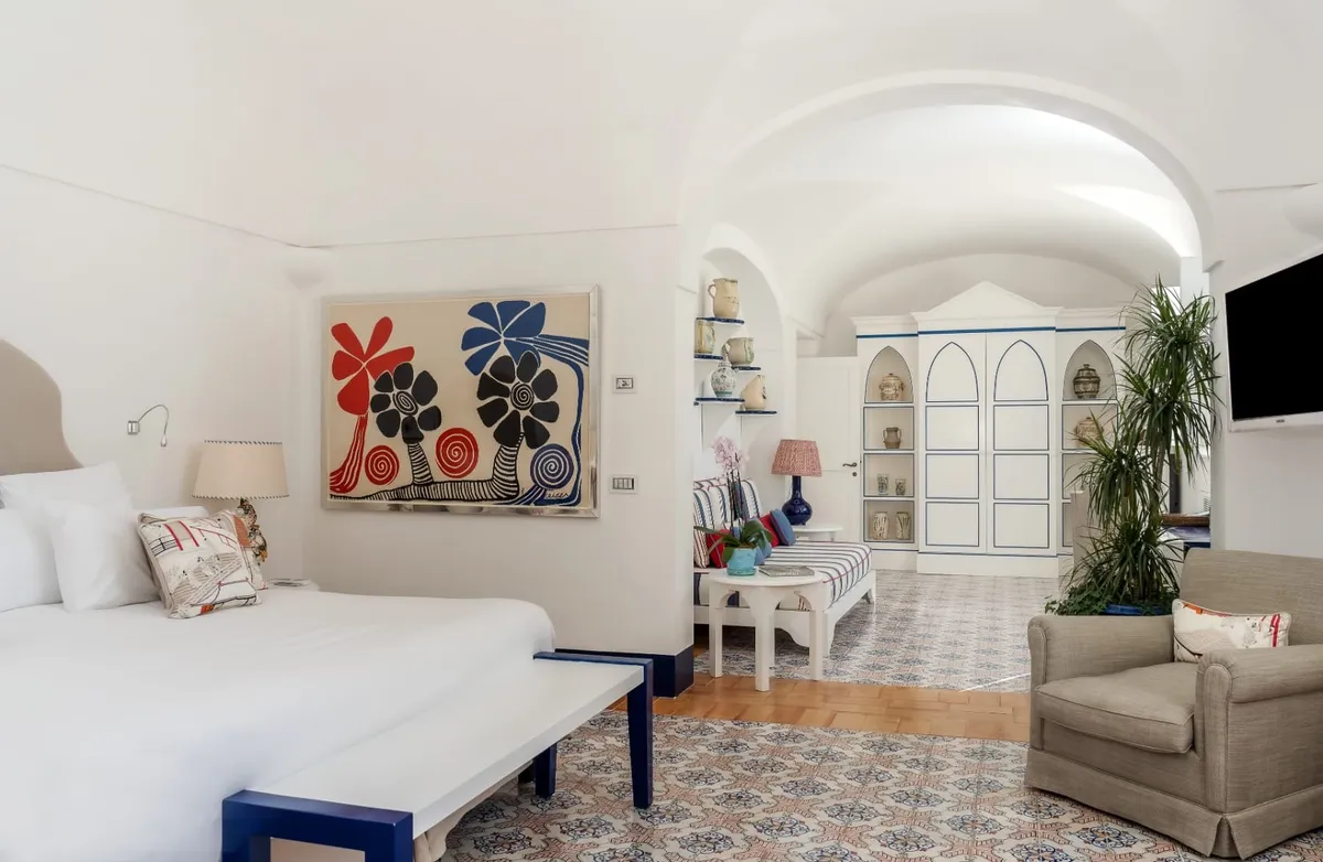 villa treville positano wedding suites