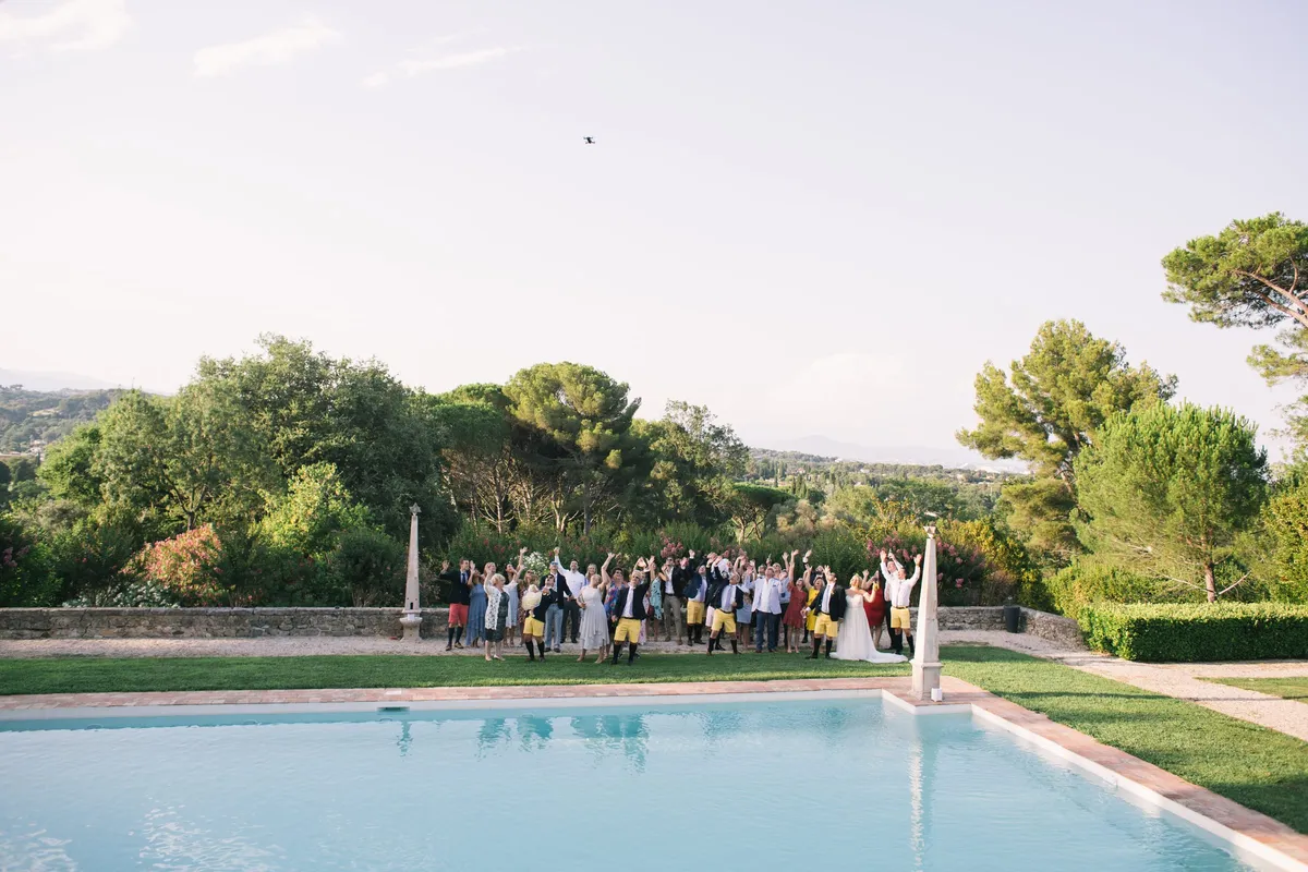 wedding at bastide du roy