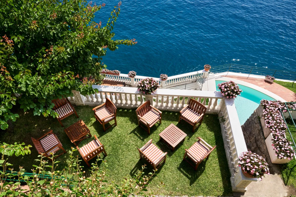 palazzo avino beach club wedding