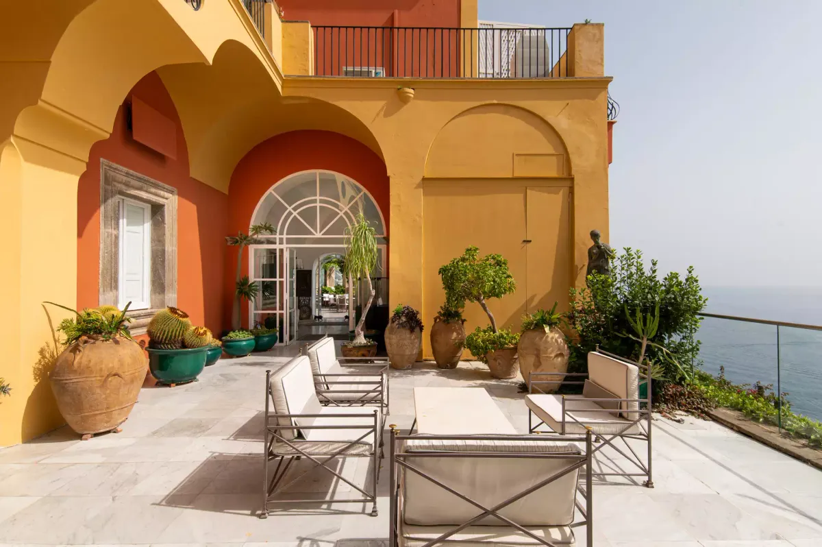 villa magia positano terrace