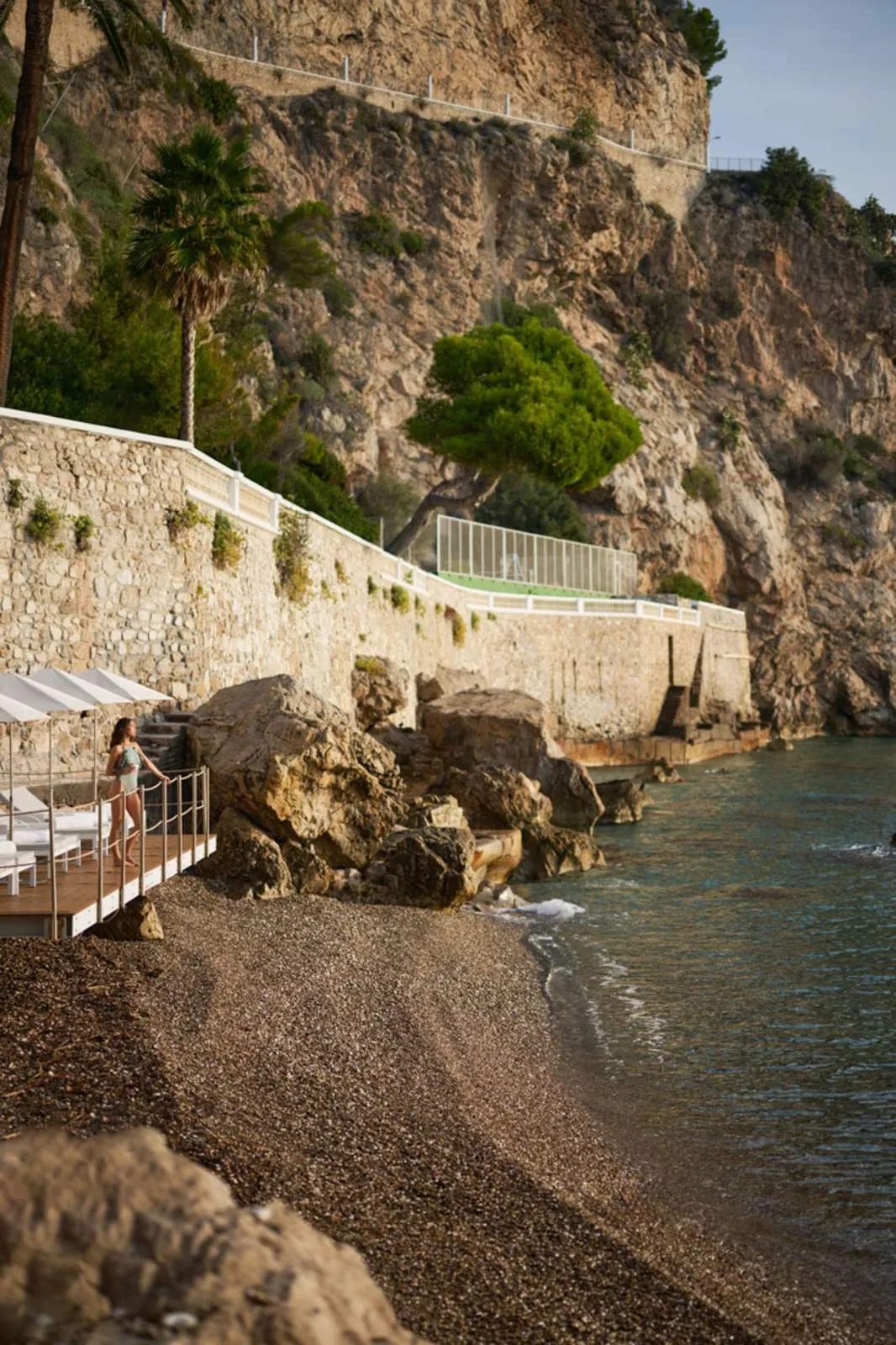 Cap Estel wedding venue private beach