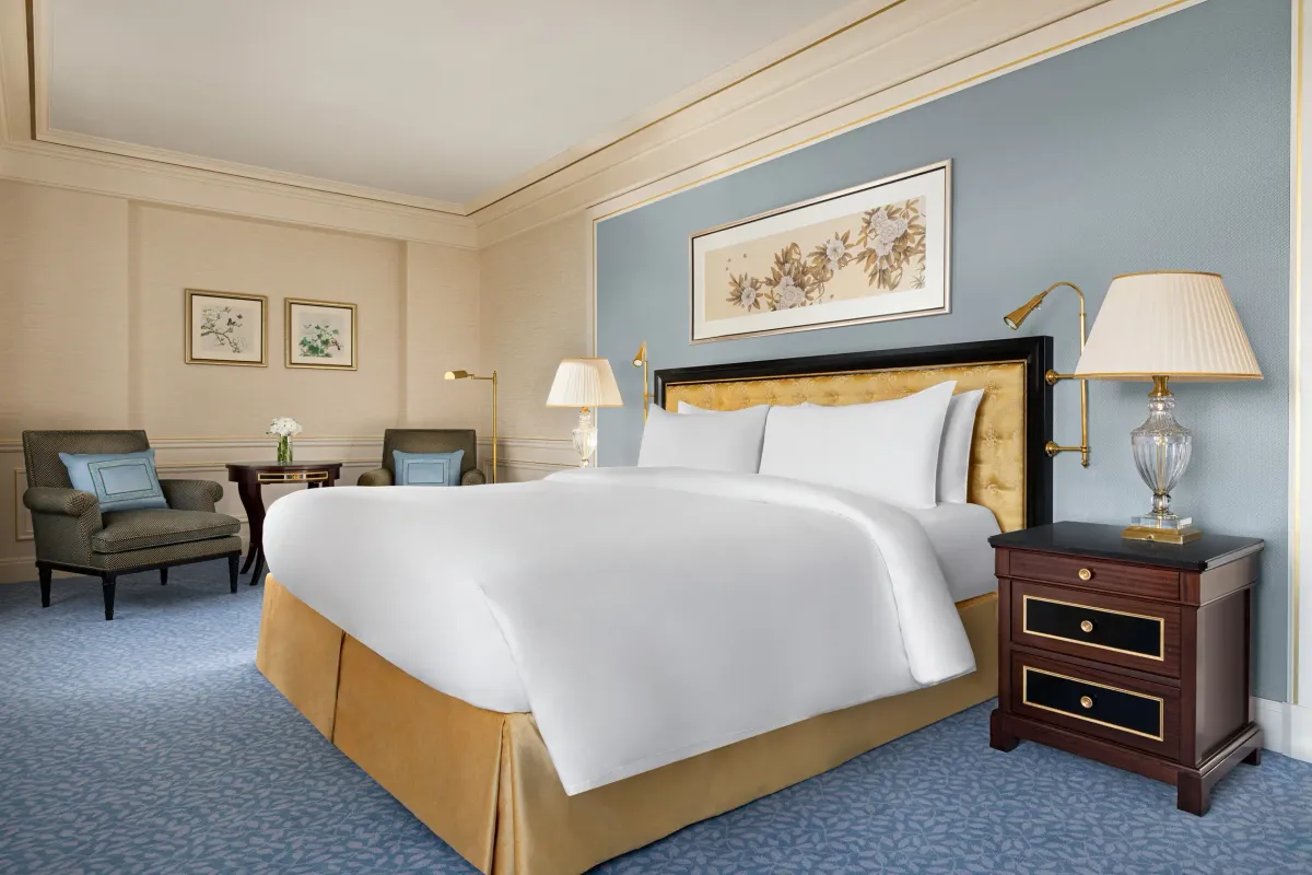 Shangri-La Paris wedding accommodation an Eiffel View Room