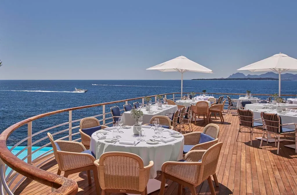 Hotel du Cap Eden Roc Eden restaurant for brunch
