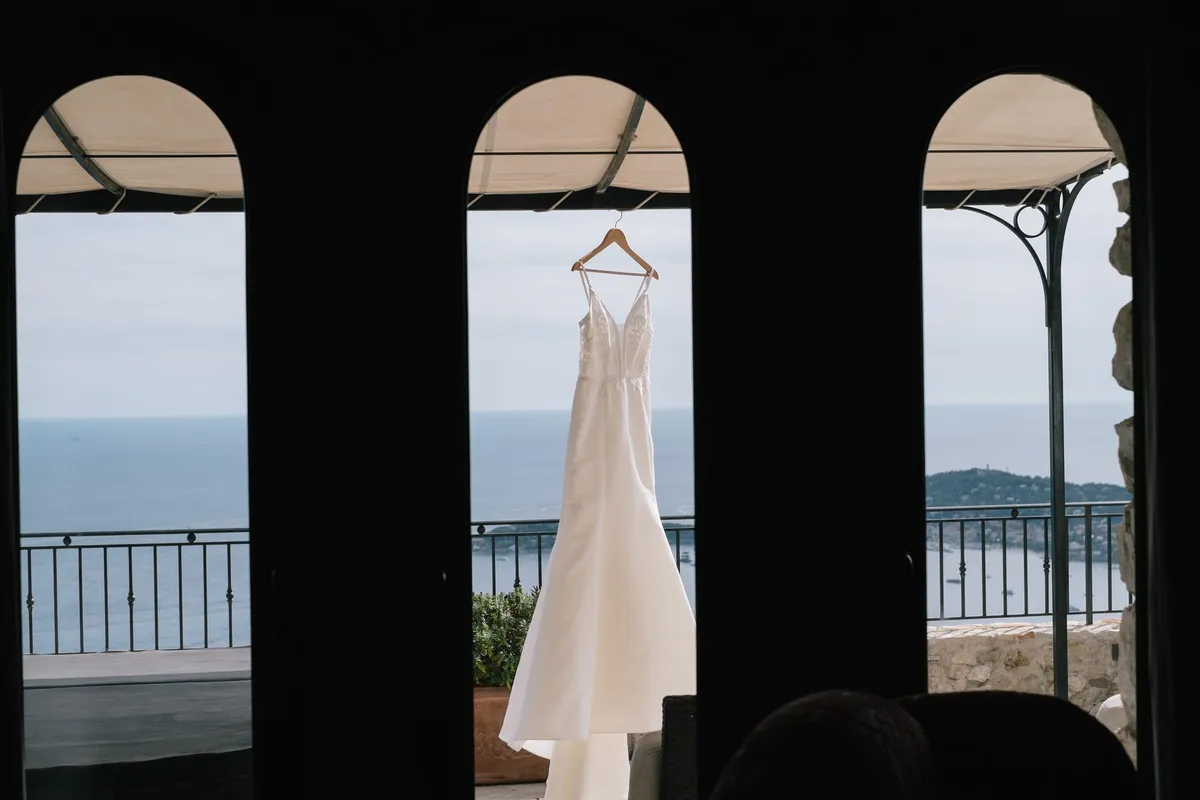 chateau eza wedding photos