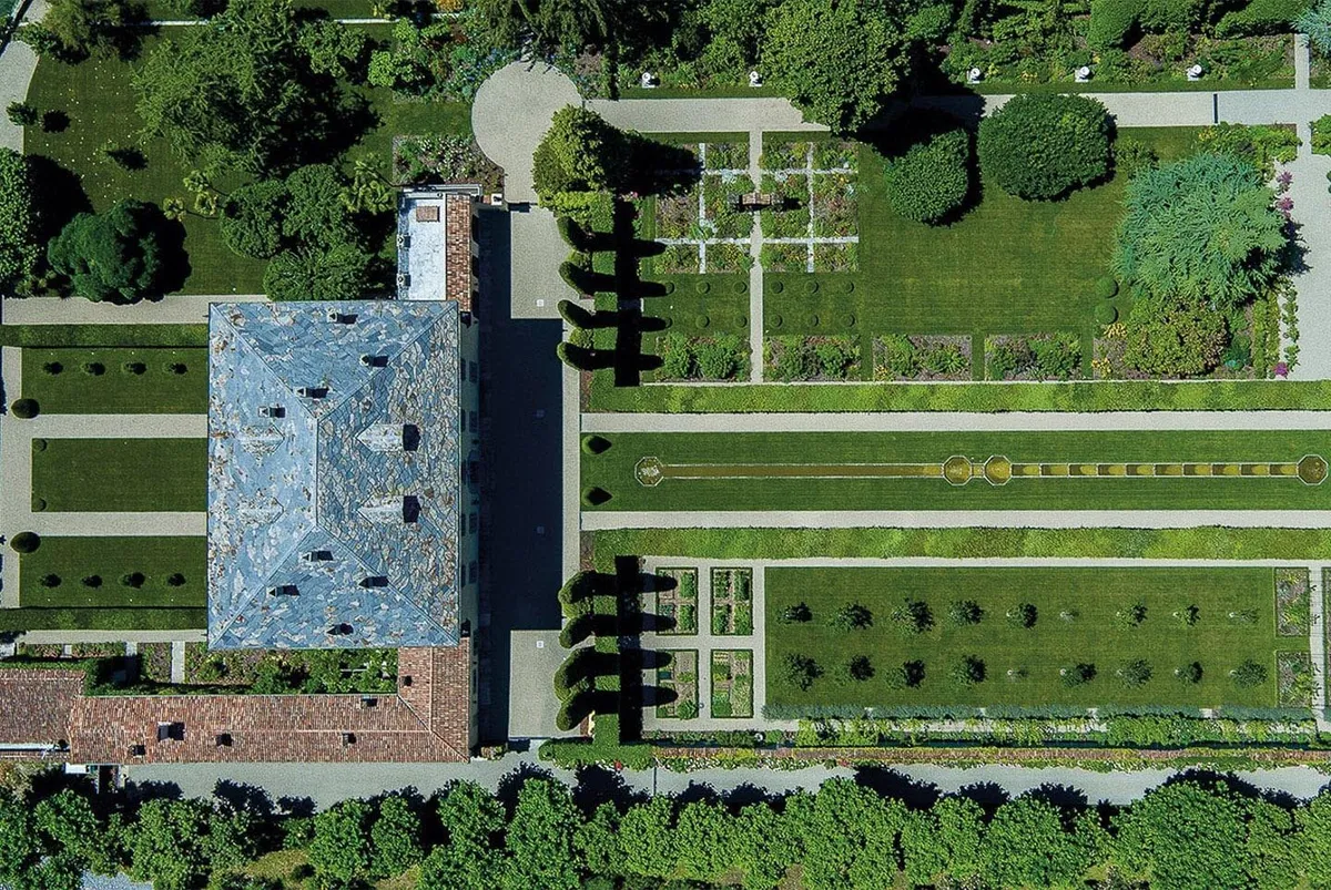 Villa Balbiano wedding gardens