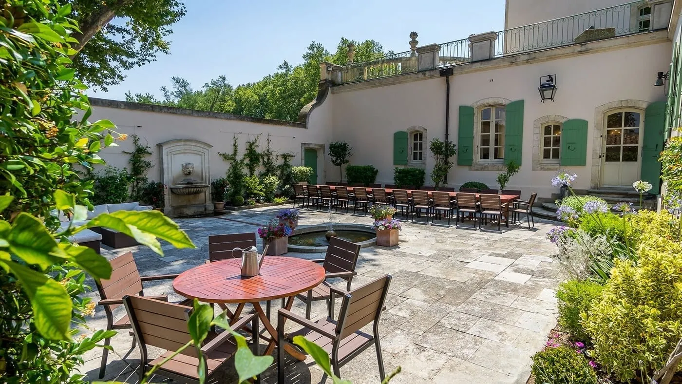 Chateau de Tourreau wedding rehearsal space