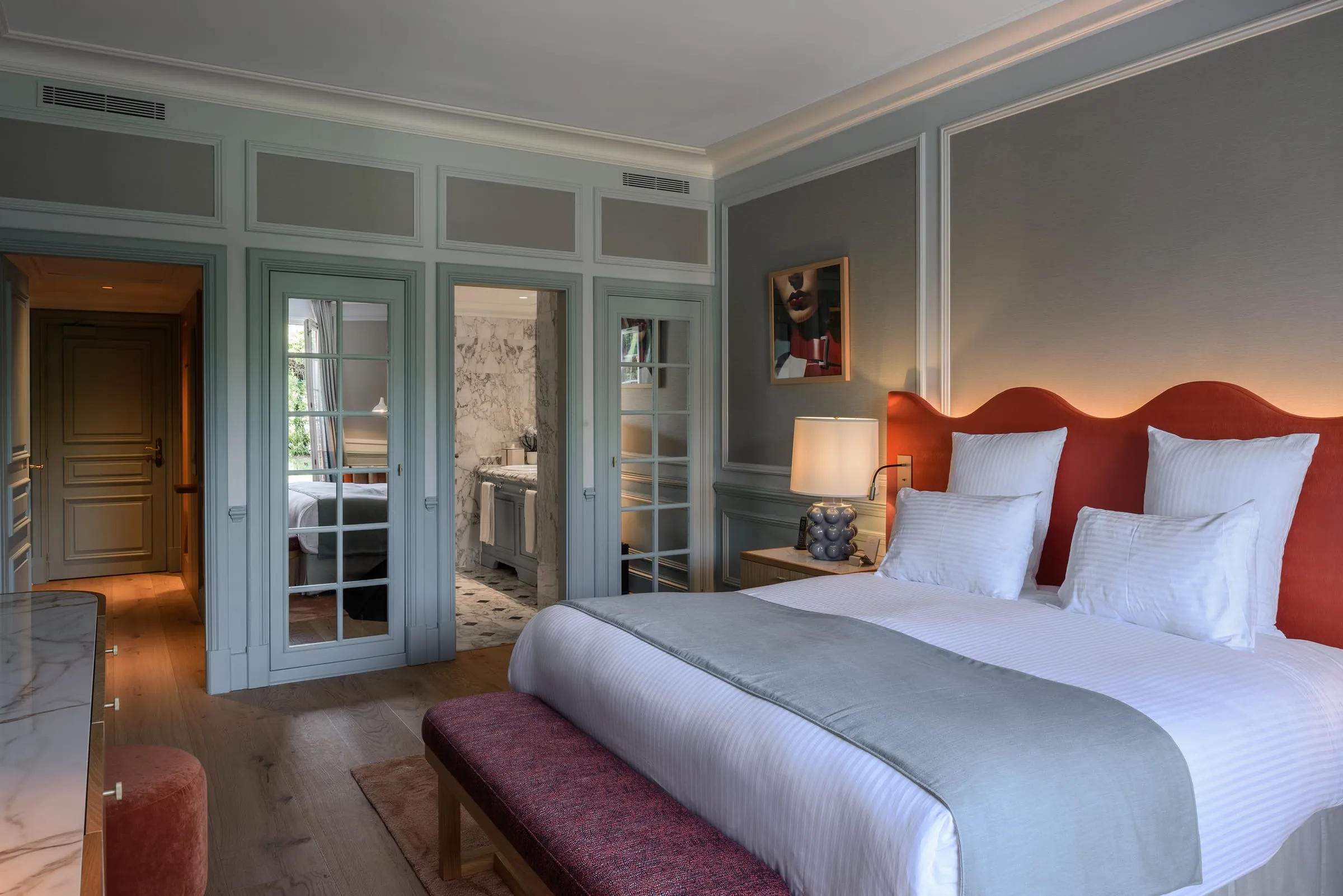 Villa Belrose wedding accommodation garden room