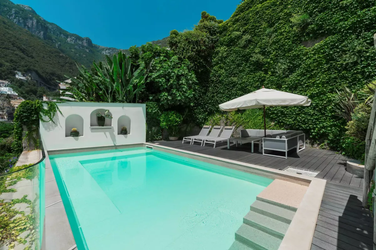 villa magia positano infinity pool view