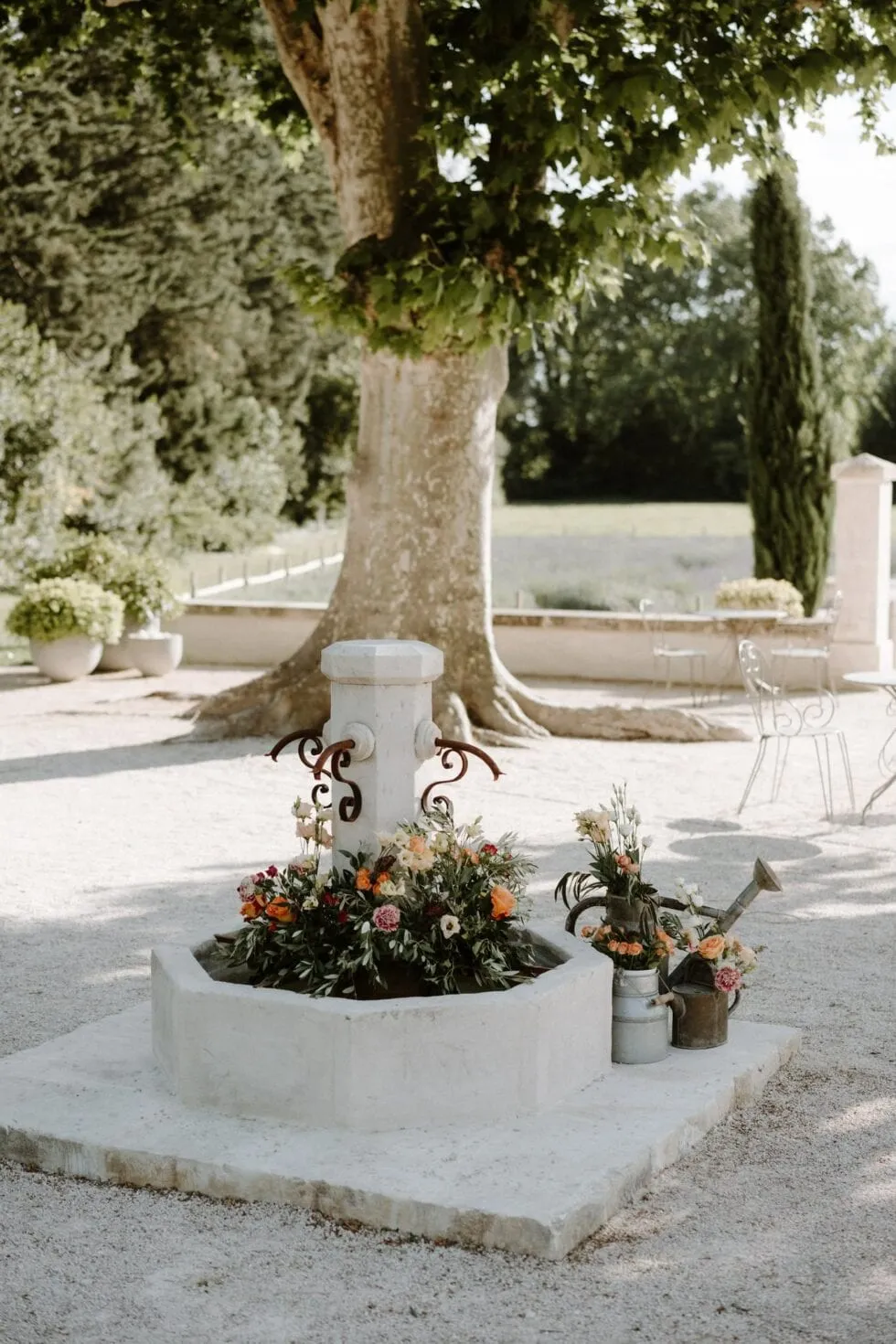 mas d'arvieux wedding ceremony