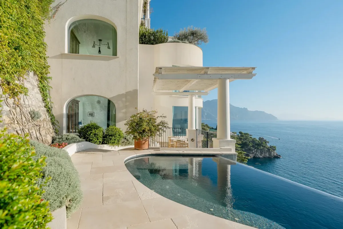 borgo santandrea private pool wedding