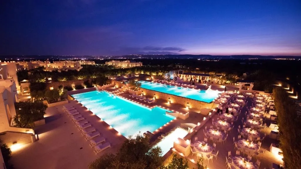 Borgo Egnazia wedding cost for a large reception