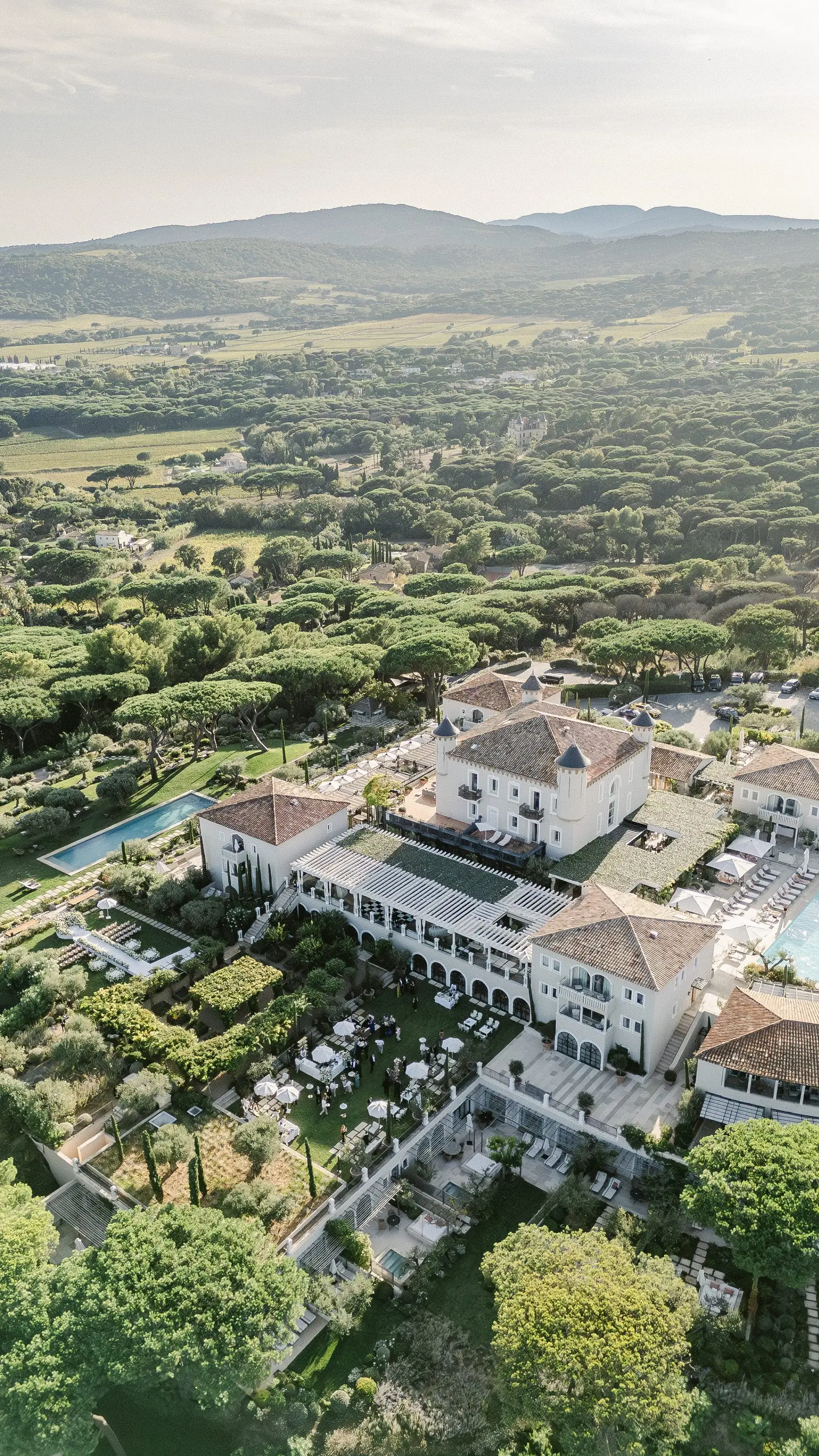 Chateau de la Messardiere wedding Airelles Saint Tropez