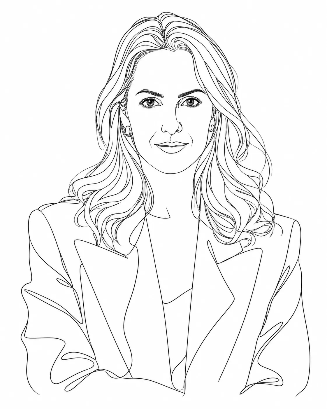 Line drawing of Paola